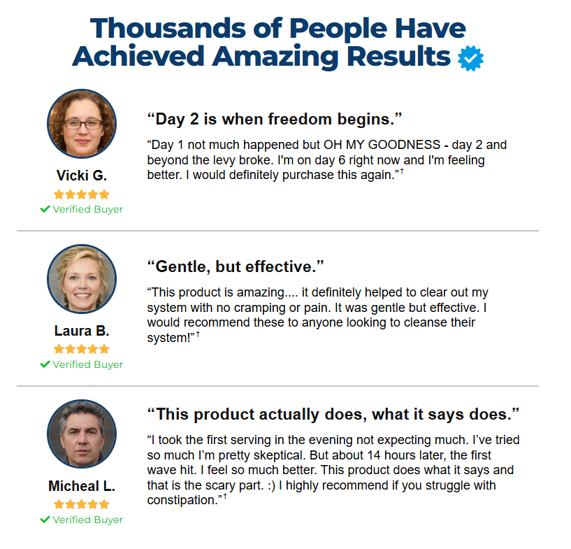 BellyFlush customers review