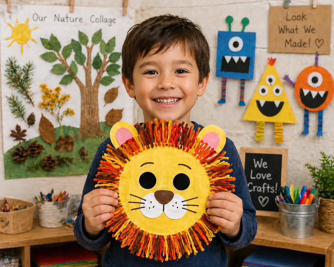 arts and crafts for 1st graders