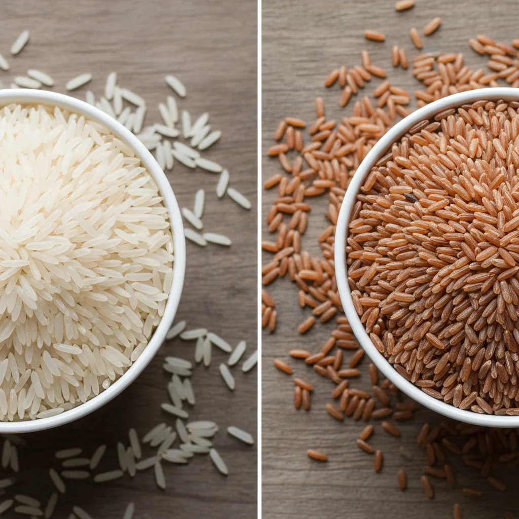 basmati rice vs brown rice