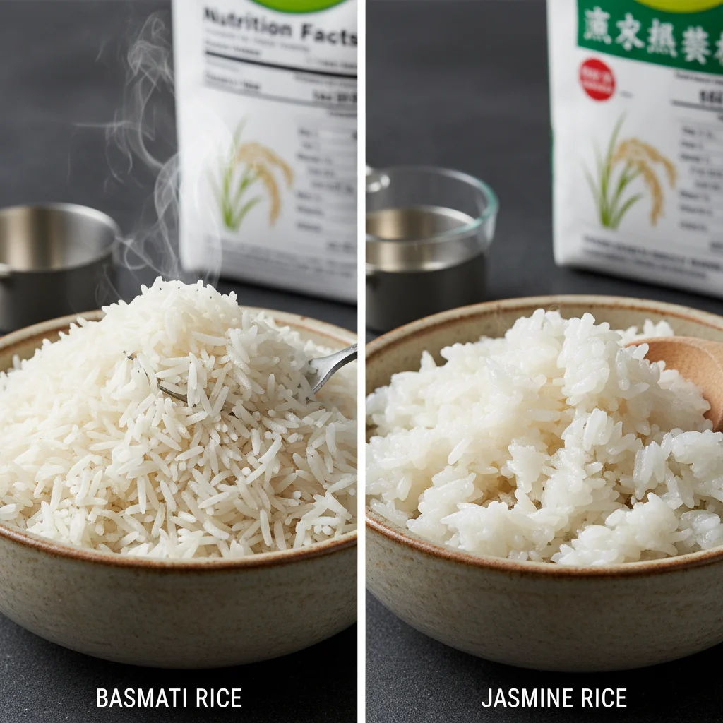 basmati vs jasmine rice nutrition
