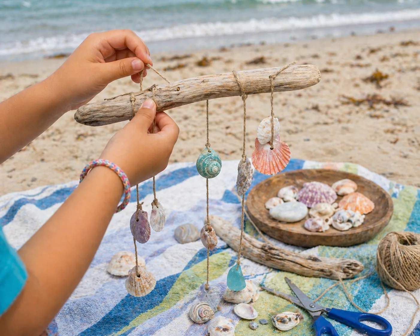 beach crafts for kids