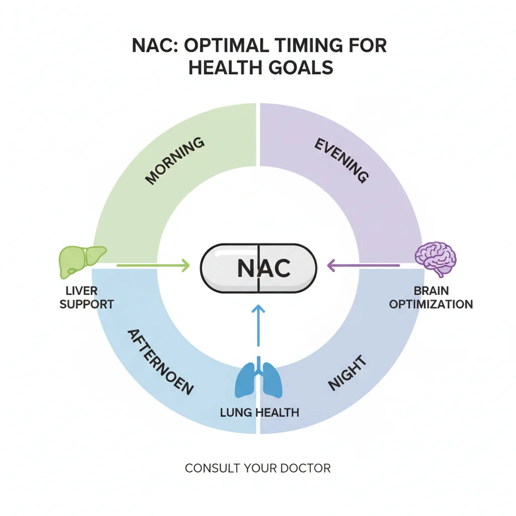 best time of day to take nac