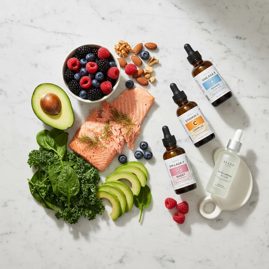 best vitamins for dry aging skin