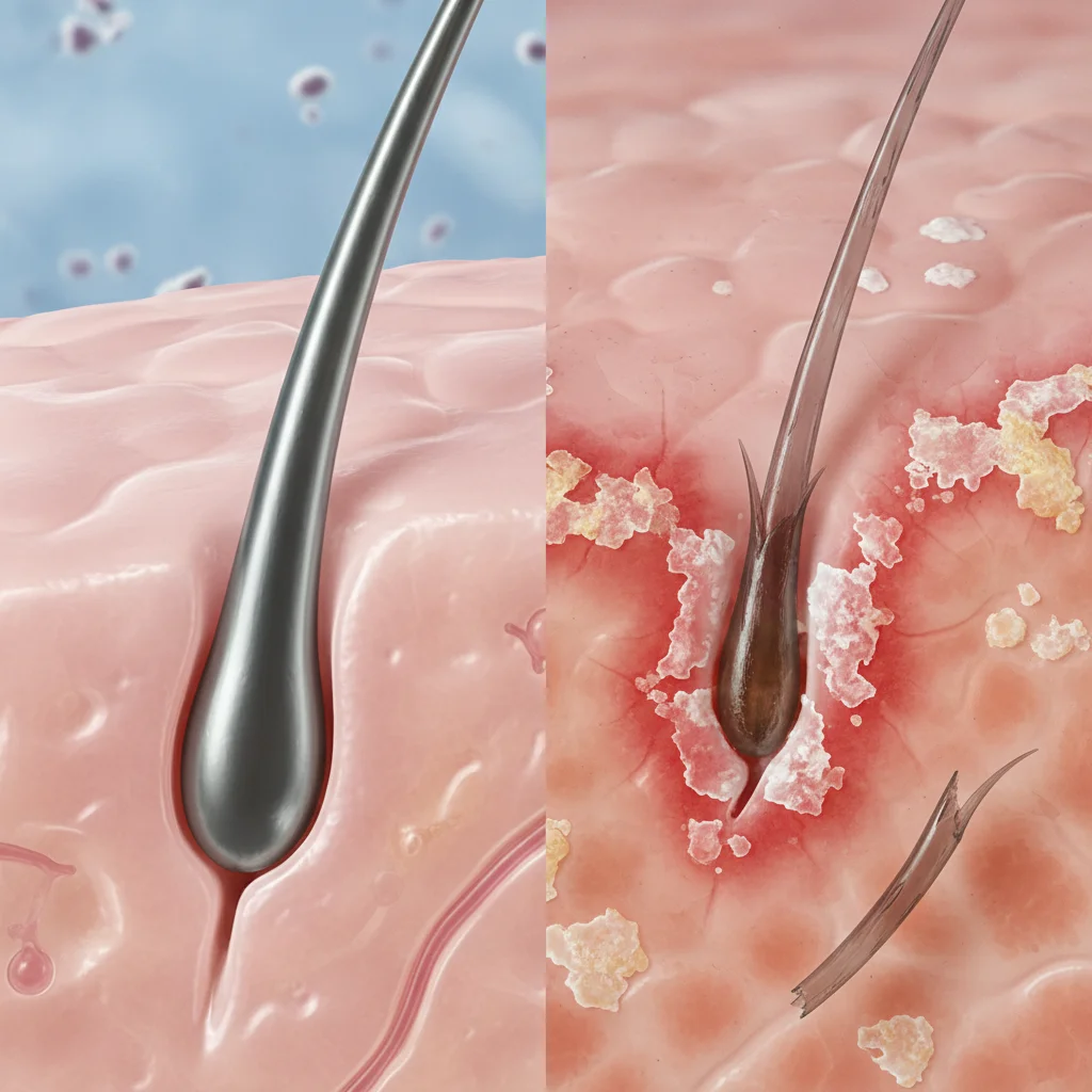 can dandruff cause hair loss