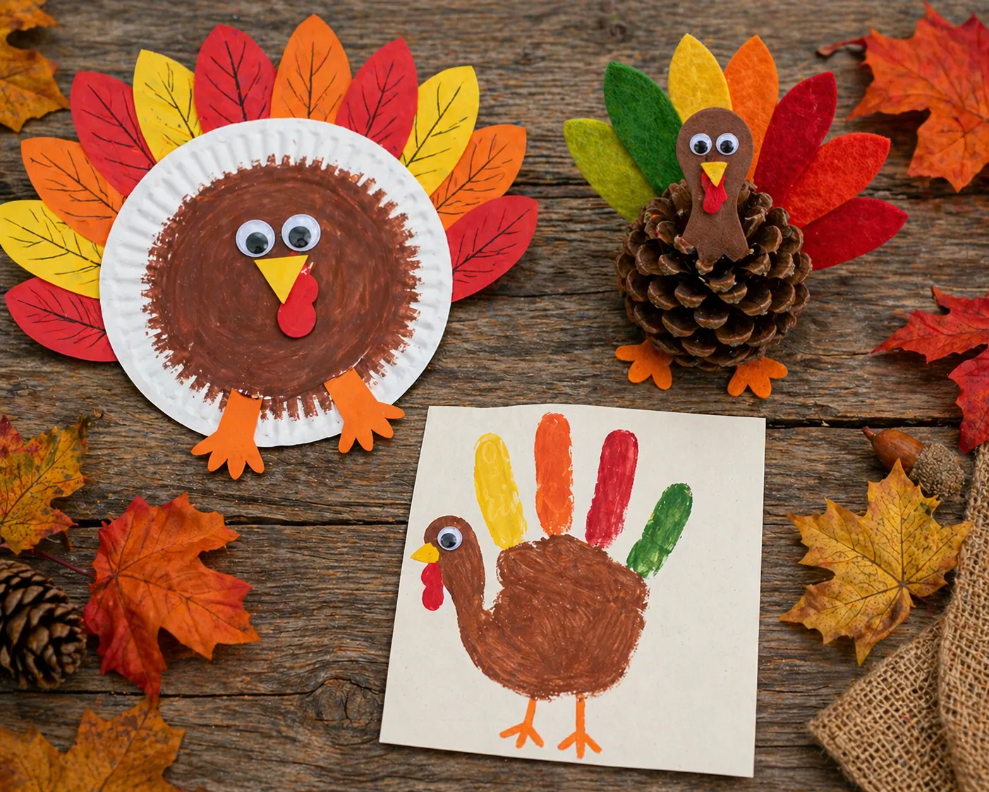 children's turkey crafts