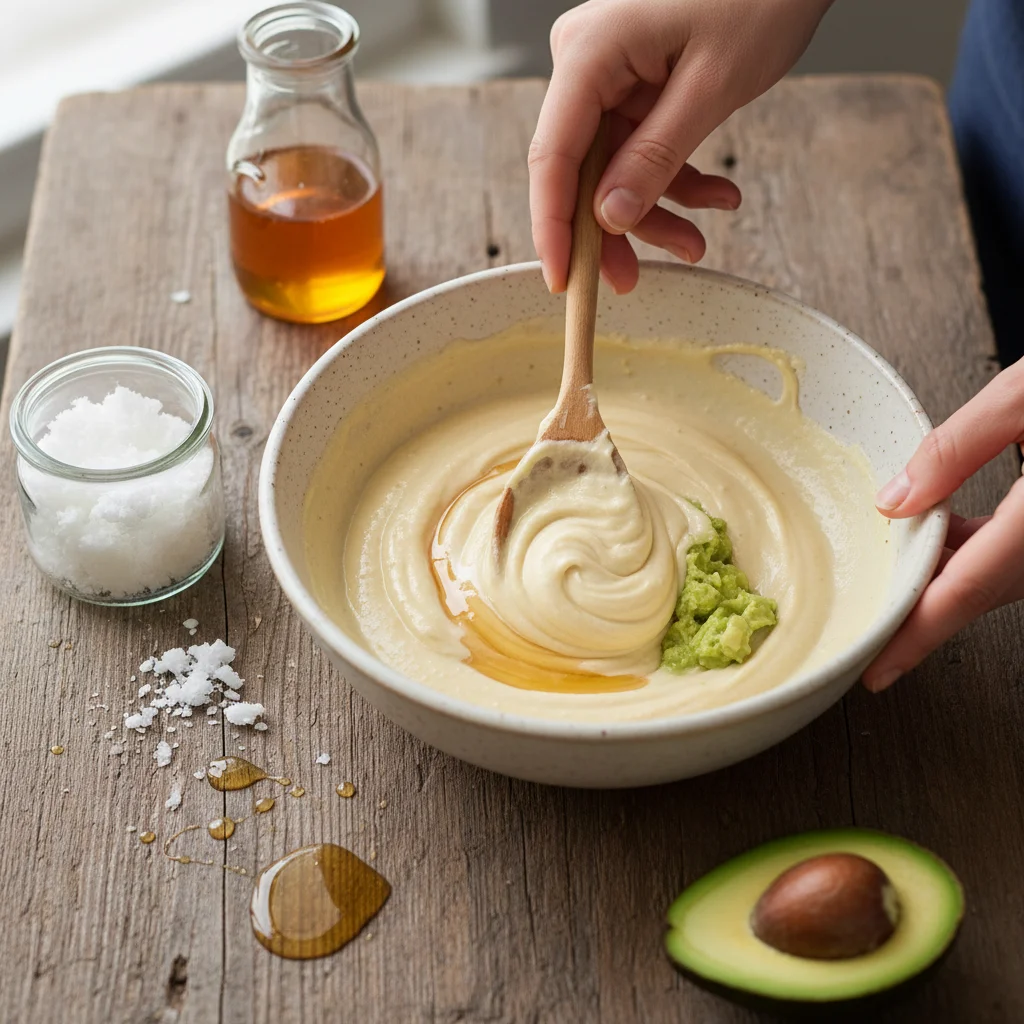 coconut oil hair food