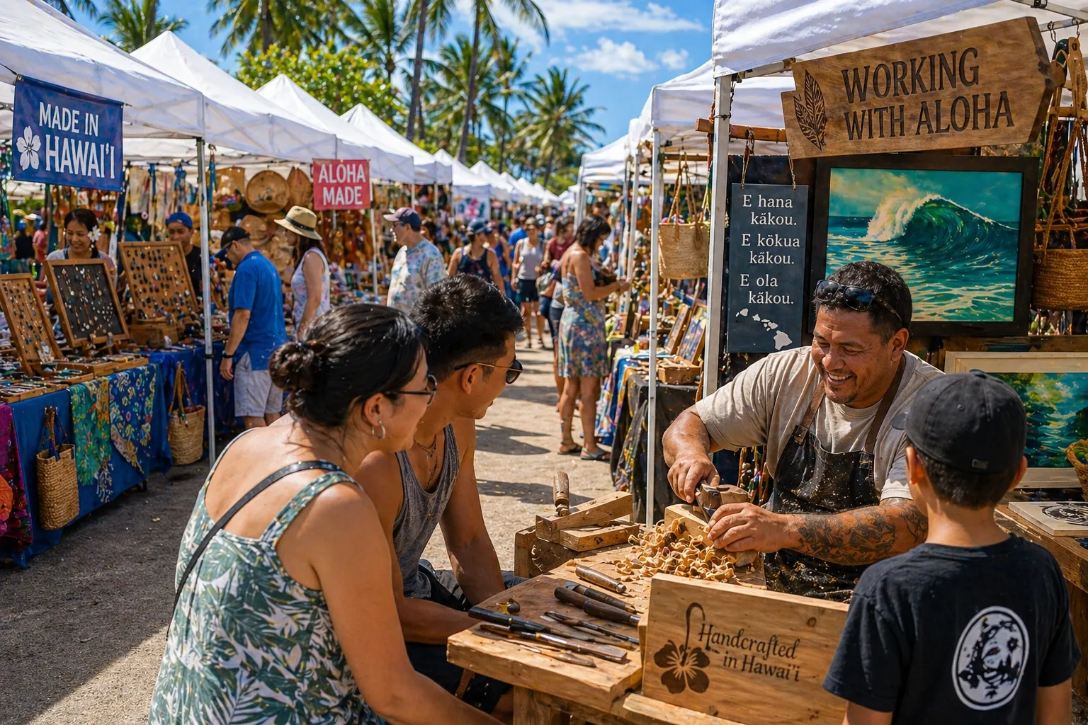craft fairs oahu