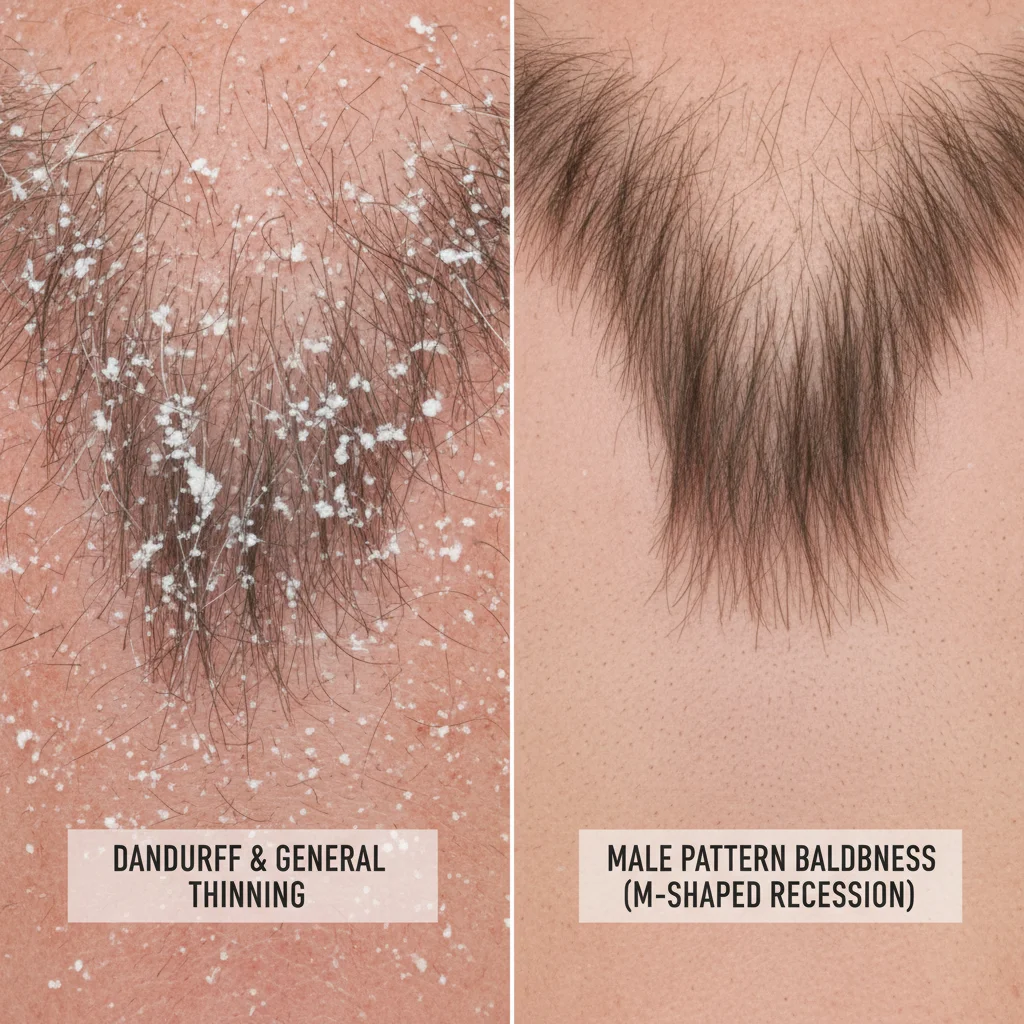 does dandruff cause hair loss