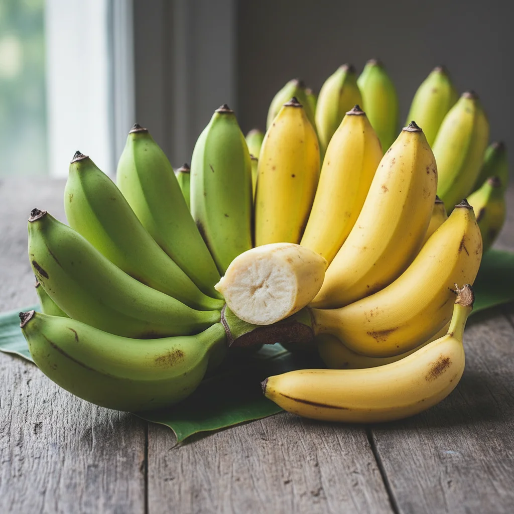 fat banana variety from india