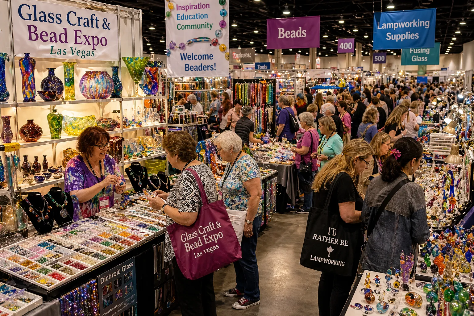 glass craft and bead expo las vegas