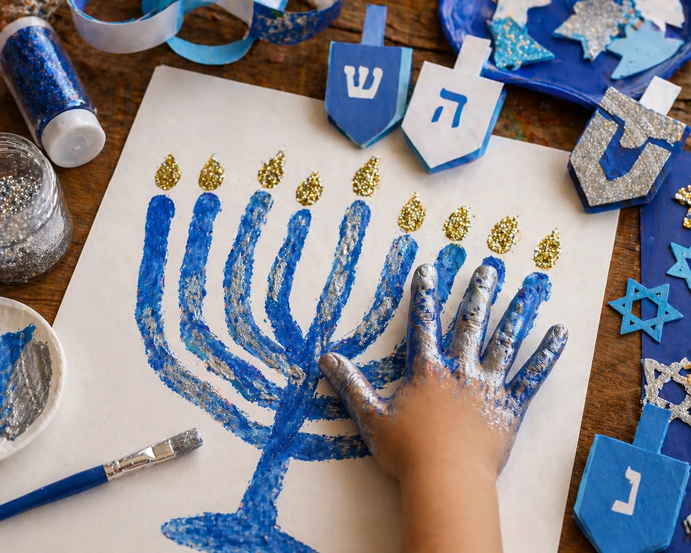 hanukkah crafts for kids