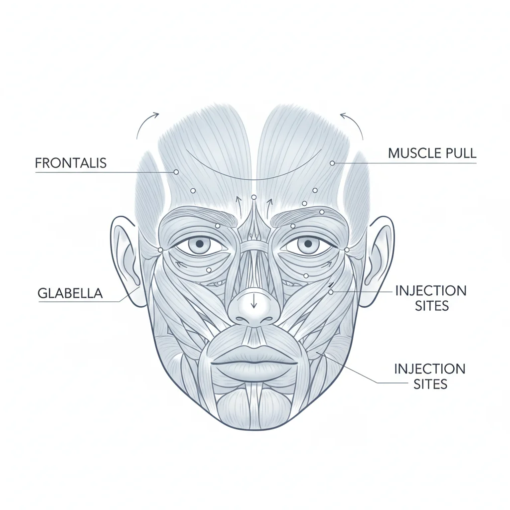 how many units of botox for forehead