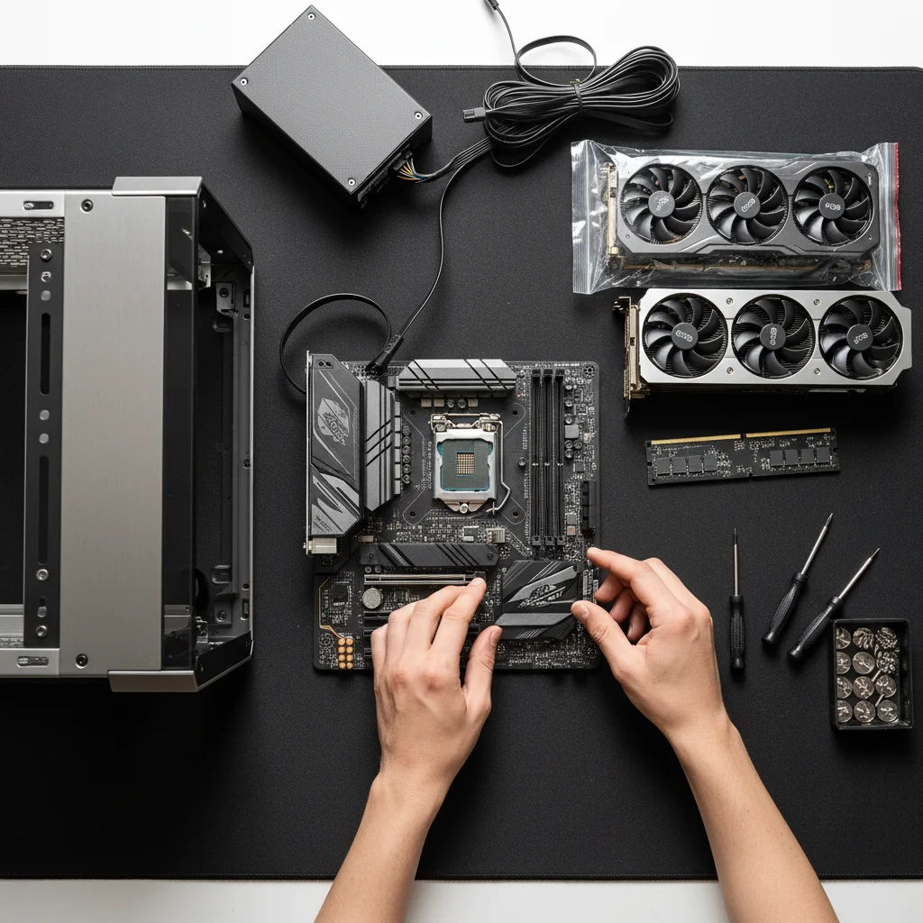 how to build custom pc