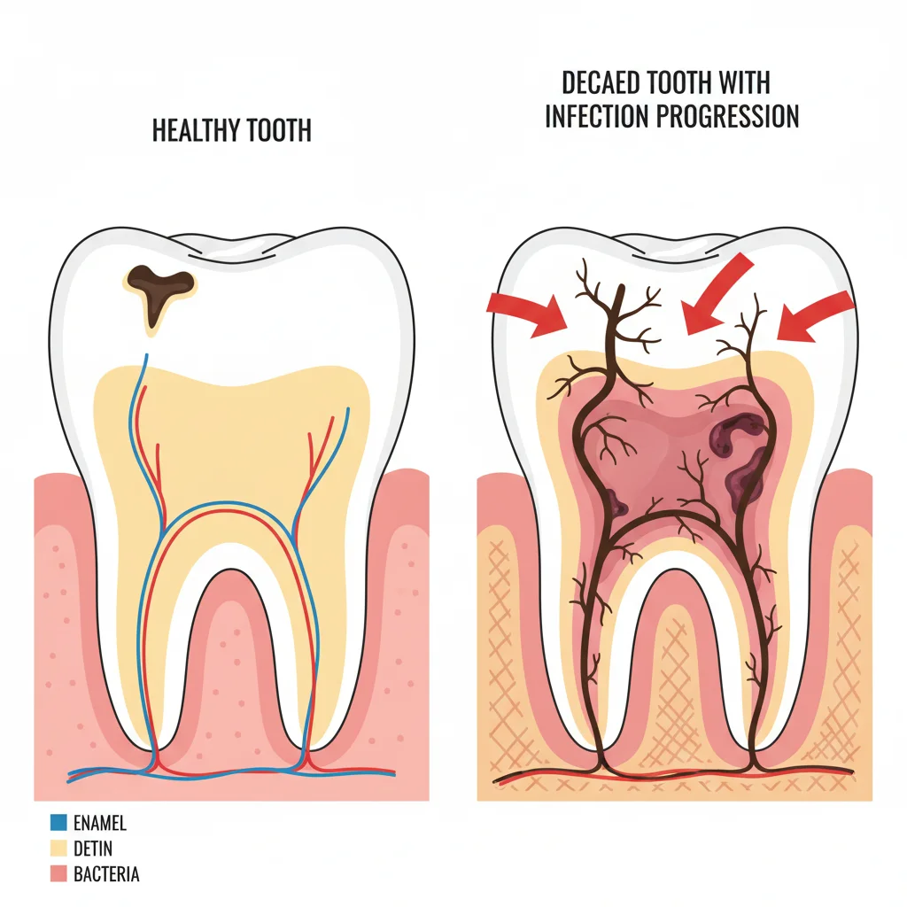 how to remove tooth decay yourself