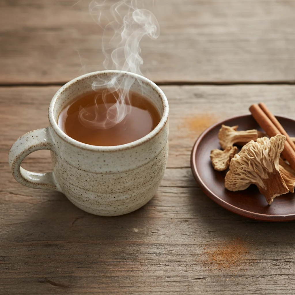 lion's mane mushroom tea