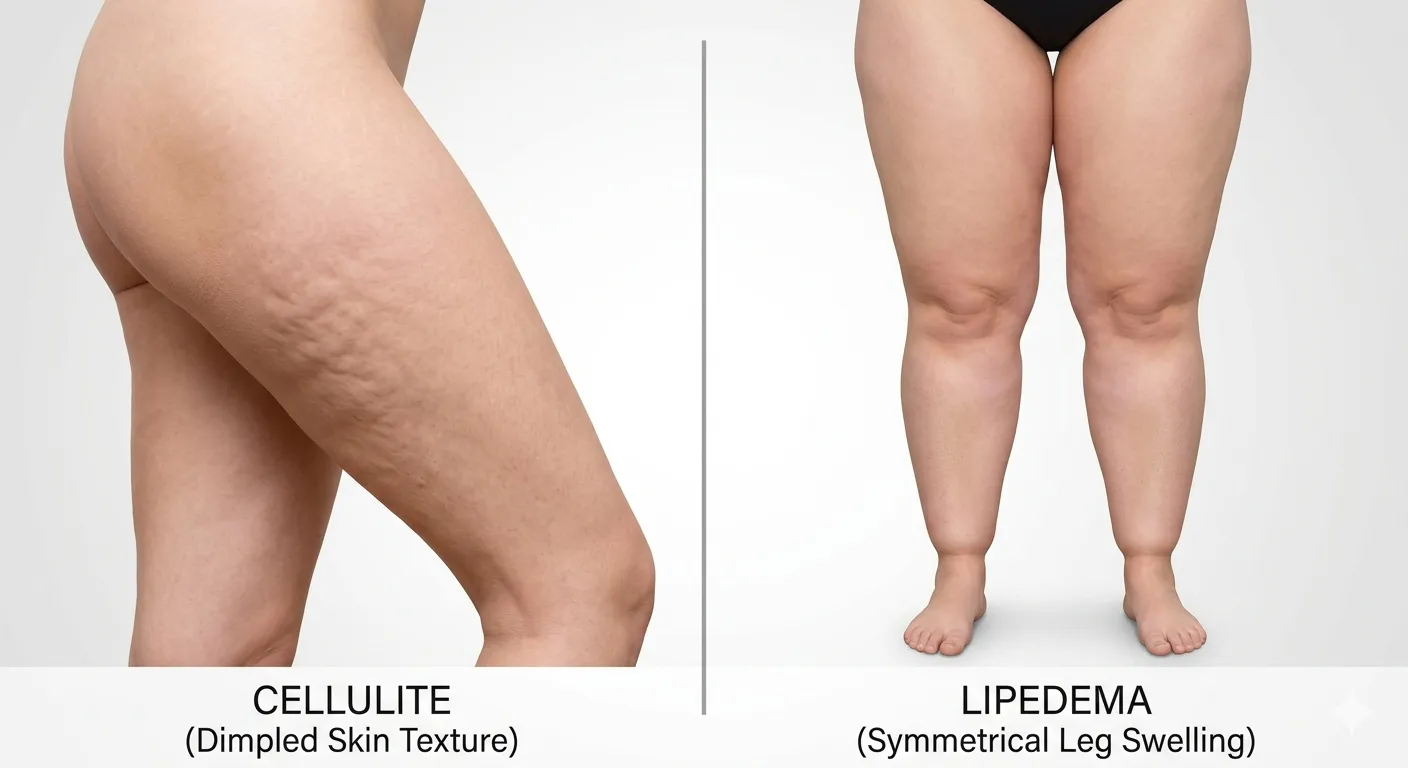 lipedema vs cellulite