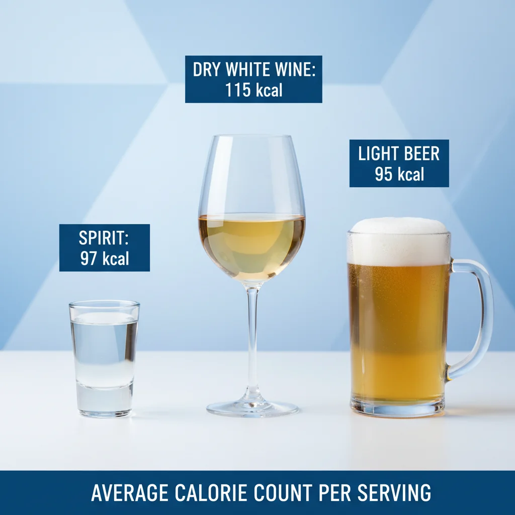 lowest kcal alcohol
