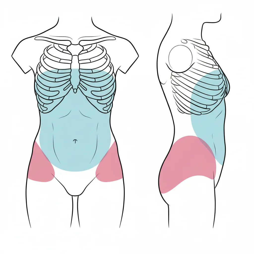 muffin top vs love handles