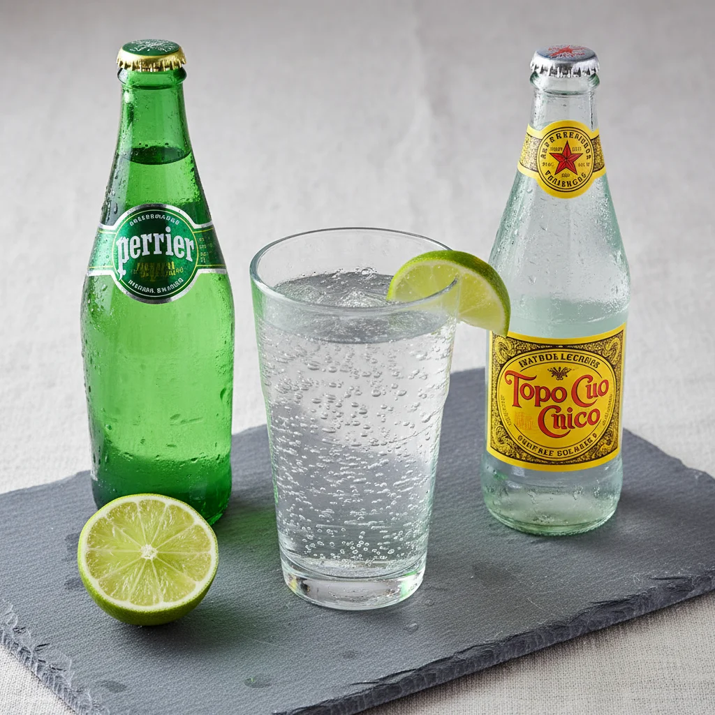 naturally carbonated sparkling water