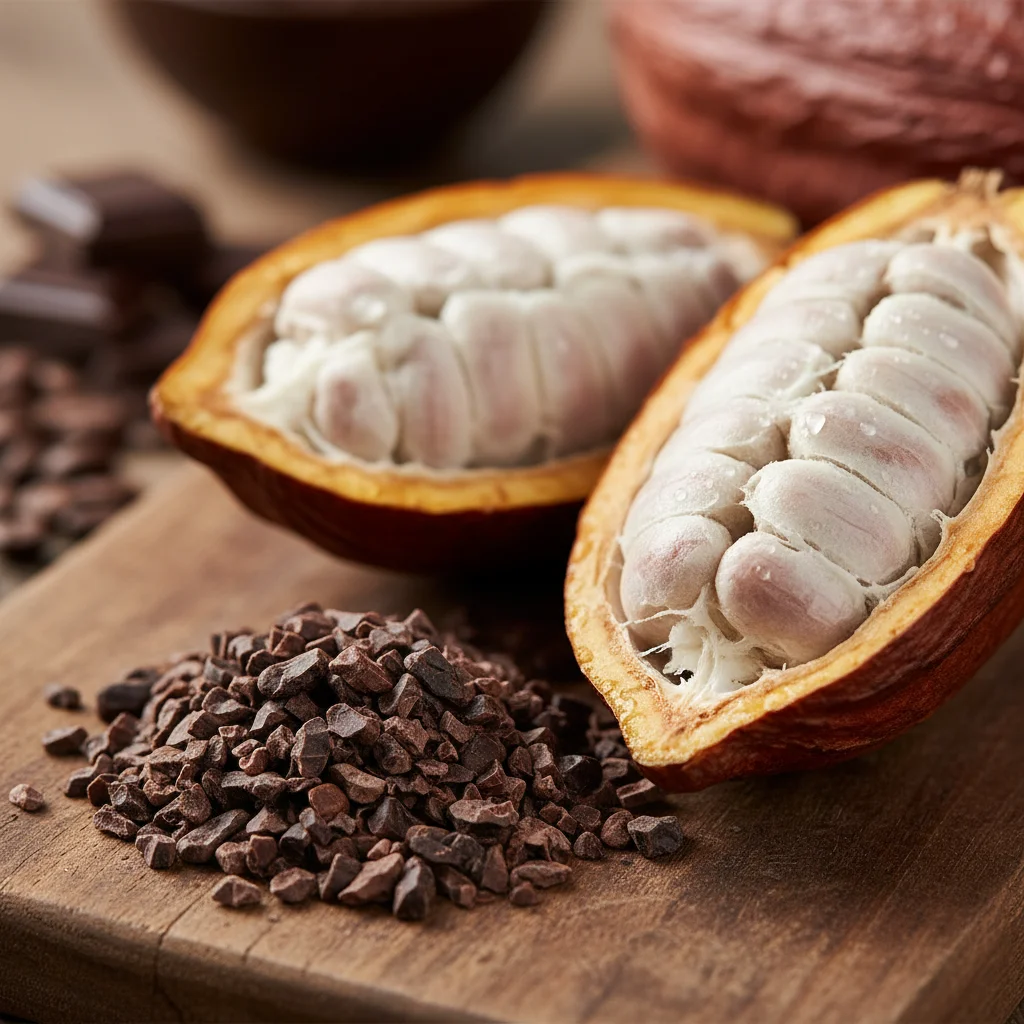 nibs cocoa beans