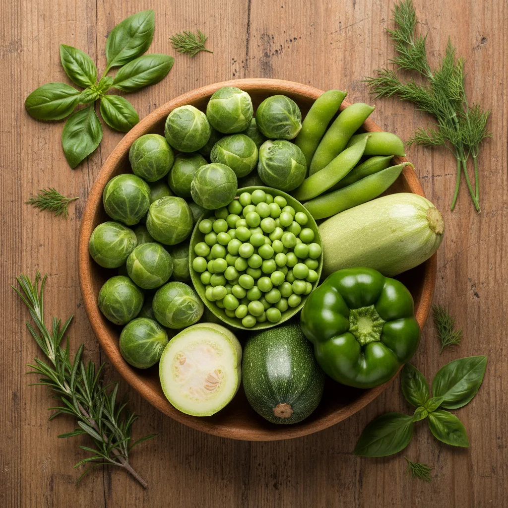 round green vegetable