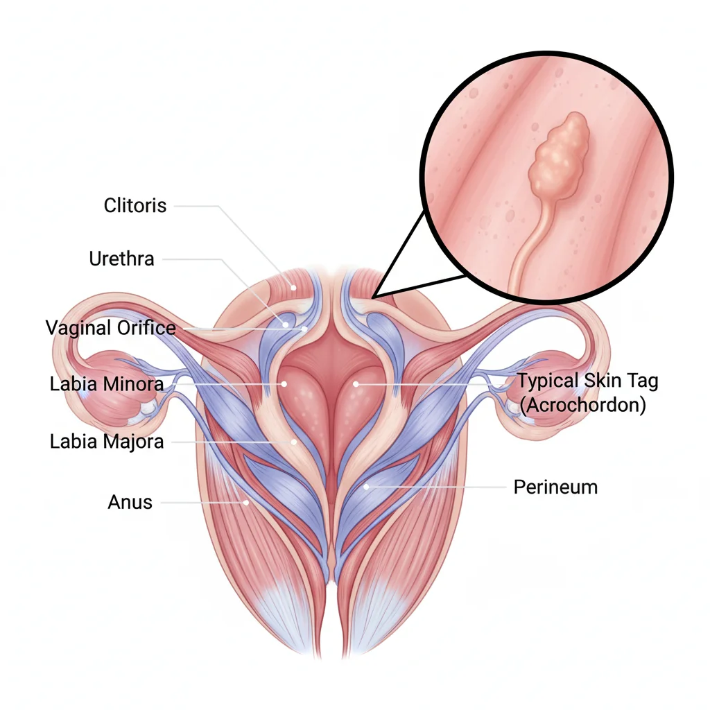 skin tags on vigina