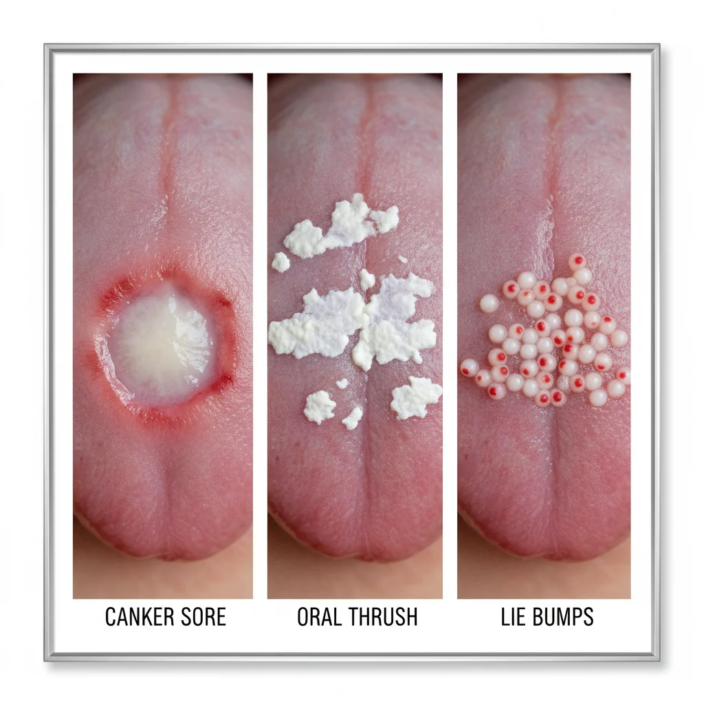 white bump on tongue