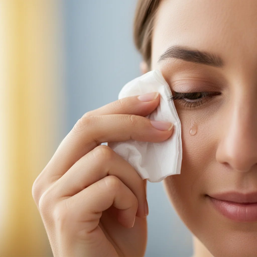 why do my eyes sting and burn when i cry