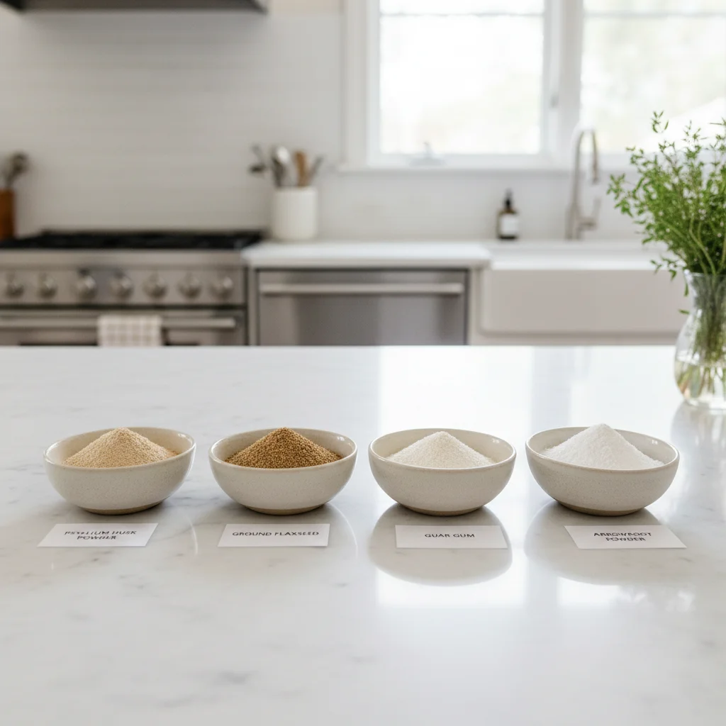 xanthan gum substitute