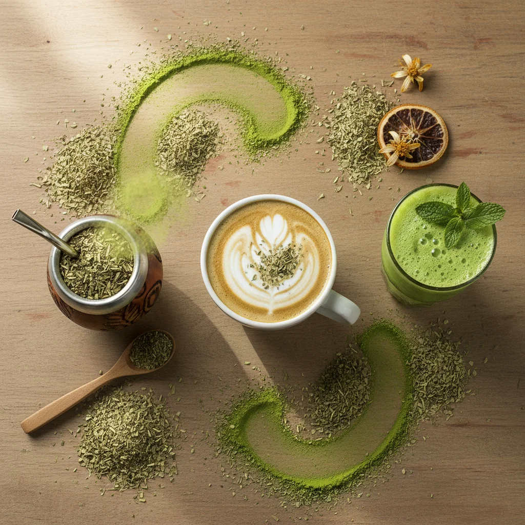 yerba mate powder